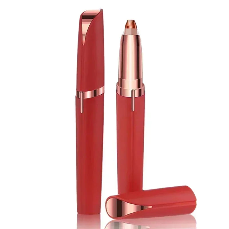 Women Mini Facial Hair Remover Electric Eyebrow Trimmer Security Hair Removal Eye Brow Epilator Shaper Shaver Painless Razor