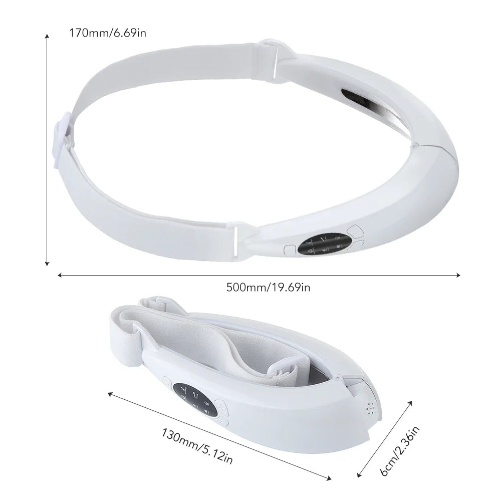 EMS Face Lifting Device LED Photon Therapy Vibration Facial Massager Face Slimming Double Chin Removal V Line Lift Belt Skincare