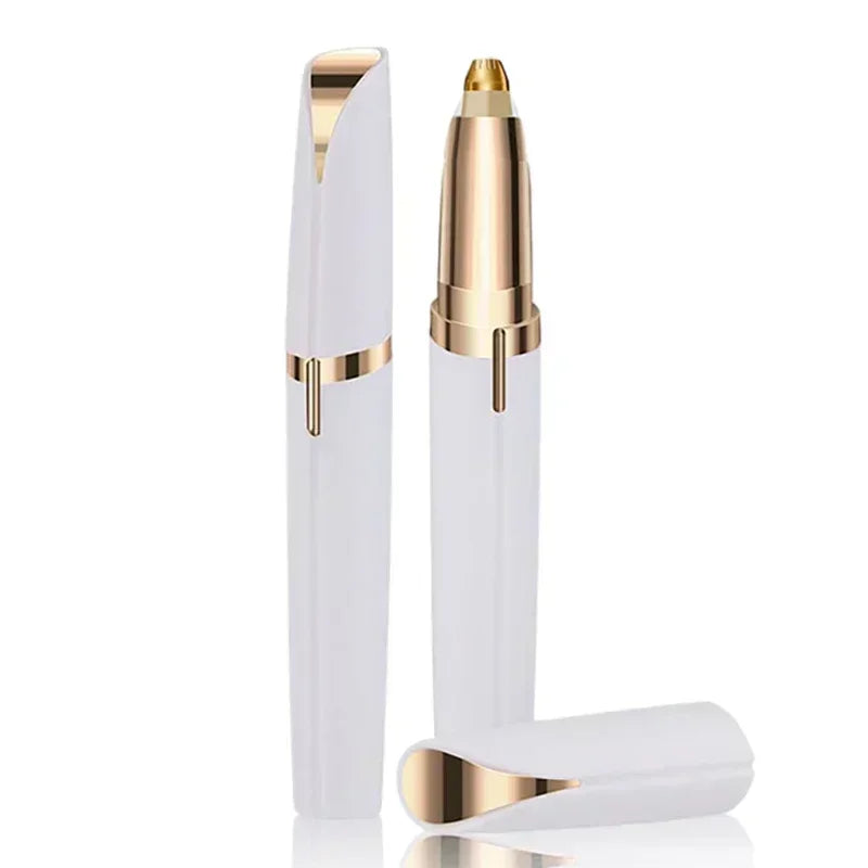 Women Mini Facial Hair Remover Electric Eyebrow Trimmer Security Hair Removal Eye Brow Epilator Shaper Shaver Painless Razor
